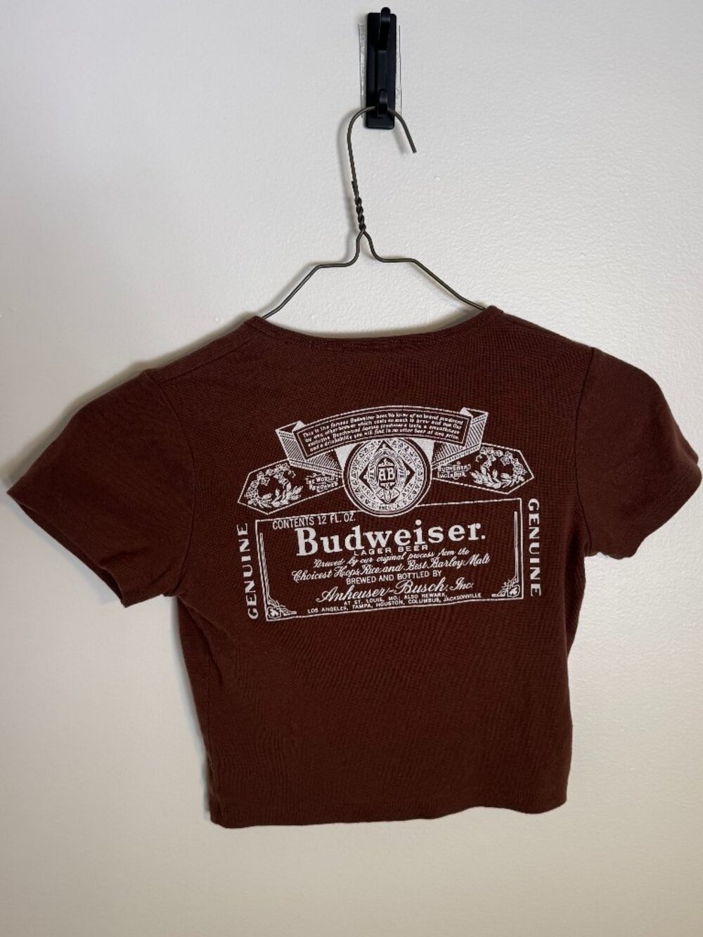 Budweiser Crop Top